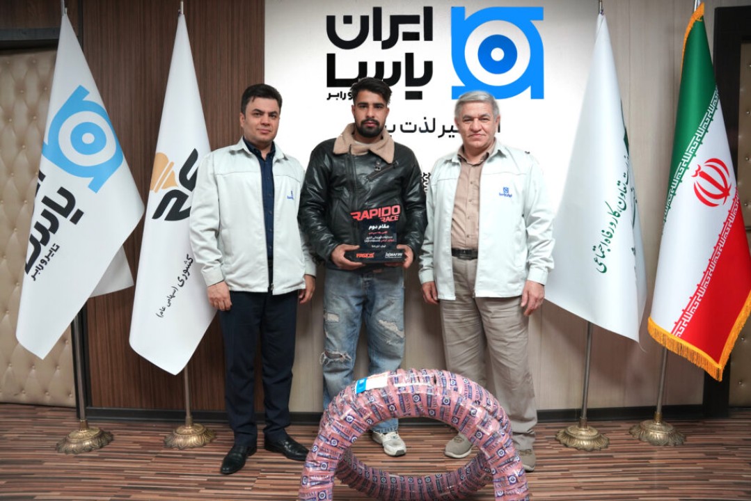 آیین تقدیر از ملی پوش موتورکراس ایران با حضور مدیرعامل ایران یاسا برگزار شد